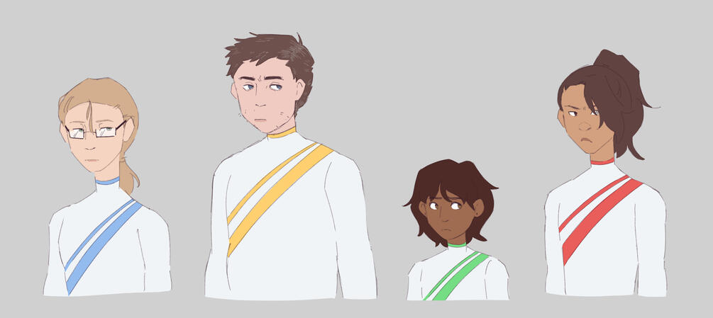 ARCS lineup (Matrix, Xenon, Adenine, Axon)